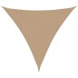 vidaXL Sonnensegel 160 g/m² Taupe 6x6x6 m HDPE vidaXL Sonnensegel 160 g/m² Taupe 6x6x6 m HDPE