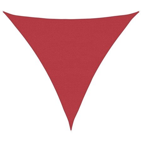 vidaXL Sonnensegel 160 g/m² Rot 6x6x6 m HDPE