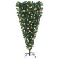 Künstlicher Weihnachtsbaum Kopfüber mit LEDs & Kugeln 180 cm Künstlicher Weihnachtsbaum Kopfüber mit LEDs & Kugeln 180 cm