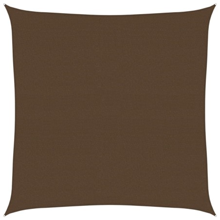 vidaXL Sonnensegel 160 g/m² Braun 6x6 m HDPE  