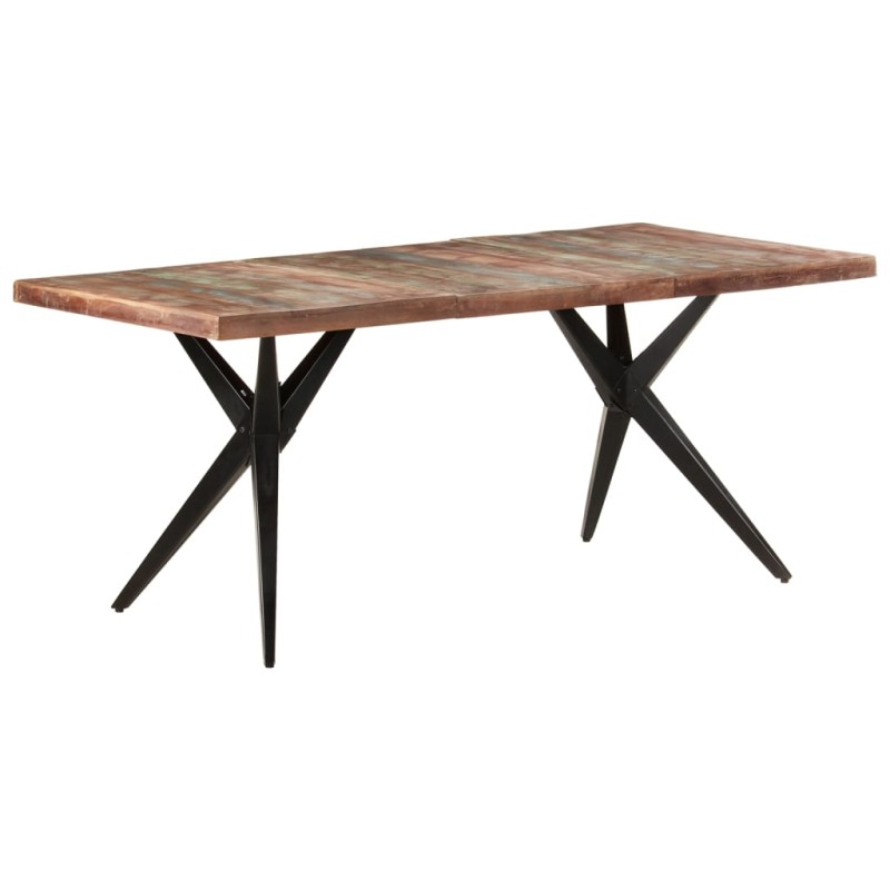 vidaXL Esstisch 180x90x76 cm Altholz Massiv vidaXL Esstisch 180x90x76 cm Altholz Massiv