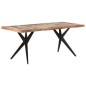 vidaXL Esstisch 180x90x76 cm Altholz Massiv vidaXL Esstisch 180x90x76 cm Altholz Massiv