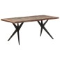 vidaXL Esstisch 180x90x76 cm Altholz Massiv vidaXL Esstisch 180x90x76 cm Altholz Massiv