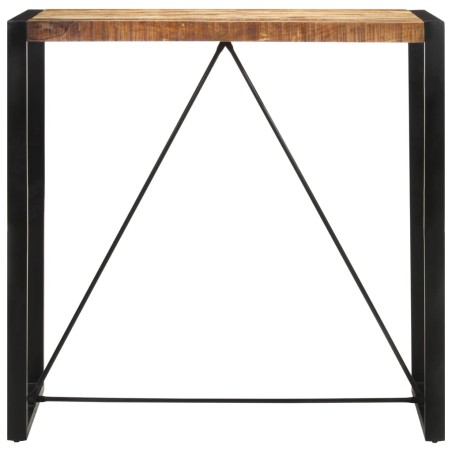 vidaXL Bartisch 110x55x110 cm Massives Raues Mangoholz