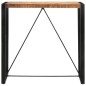vidaXL Bartisch 110x55x110 cm Massives Raues Mangoholz vidaXL Bartisch 110x55x110 cm Massives Raues Mangoholz
