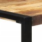 vidaXL Bartisch 110x55x110 cm Massives Raues Mangoholz vidaXL Bartisch 110x55x110 cm Massives Raues Mangoholz
