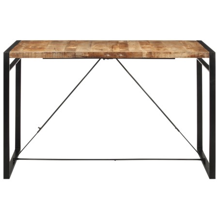 vidaXL Bartisch 175x90x110 cm Massives Raues Mangoholz