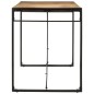 vidaXL Bartisch 175x90x110 cm Massives Raues Mangoholz vidaXL Bartisch 175x90x110 cm Massives Raues Mangoholz