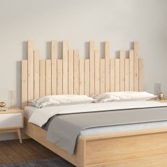 vidaXL Wand-Kopfteil 146,5x3x80 cm Massivholz Kiefer