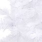 Künstlicher Eck-Weihnachtsbaum LEDs & Kugeln Weiß 180 cm PVC Künstlicher Eck-Weihnachtsbaum LEDs & Kugeln Weiß 180 cm PVC