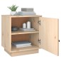 vidaXL Nachttisch 40x34x45 cm Massivholz Kiefer vidaXL Nachttisch 40x34x45 cm Massivholz Kiefer