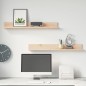 vidaXL Wandregale 2 Stk. 80x11x9 cm Massivholz Kiefer vidaXL Wandregale 2 Stk. 80x11x9 cm Massivholz Kiefer