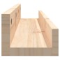 vidaXL Wandregale 2 Stk. 80x12x9 cm Massivholz Kiefer vidaXL Wandregale 2 Stk. 80x12x9 cm Massivholz Kiefer