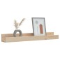 vidaXL Wandregale 2 Stk. 80x12x9 cm Massivholz Kiefer vidaXL Wandregale 2 Stk. 80x12x9 cm Massivholz Kiefer