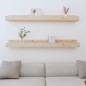 vidaXL Wandregale 2 Stk. 110x12x9 cm Massivholz Kiefer vidaXL Wandregale 2 Stk. 110x12x9 cm Massivholz Kiefer