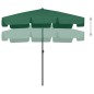 vidaXL Strandschirm Grün 200x125 cm