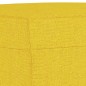 vidaXL 3-tlg. Sofagarnitur mit Kissen Hellgelb Stoff vidaXL 3-tlg. Sofagarnitur mit Kissen Hellgelb Stoff