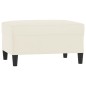 vidaXL 4-tlg. Sofagarnitur mit Kissen Creme Samt vidaXL 4-tlg. Sofagarnitur mit Kissen Creme Samt