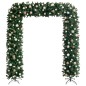 Weihnachtsgirlande mit LEDs & Kugeln Grün 240 cm Weihnachtsgirlande mit LEDs & Kugeln Grün 240 cm