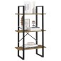 vidaXL Standregal 60x30x105 cm Massivholz Kiefer vidaXL Standregal 60x30x105 cm Massivholz Kiefer