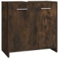 vidaXL 4-tlg. Badmöbel-Set Räuchereiche Holzwerkstoff vidaXL 4-tlg. Badmöbel-Set Räuchereiche Holzwerkstoff