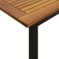 vidaXL 7-tlg. Garten-Essgruppe Massivholz Akazie und Metall vidaXL 7-tlg. Garten-Essgruppe Massivholz Akazie und Metall
