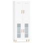 vidaXL Highboard Weiß 69,5x34x180 cm Holzwerkstoff vidaXL Highboard Weiß 69,5x34x180 cm Holzwerkstoff