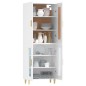 vidaXL Highboard Weiß 69,5x34x180 cm Holzwerkstoff vidaXL Highboard Weiß 69,5x34x180 cm Holzwerkstoff