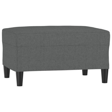 vidaXL Fußhocker Dunkelgrau 70x55x41 cm Stoff