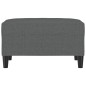 vidaXL Fußhocker Dunkelgrau 70x55x41 cm Stoff vidaXL Fußhocker Dunkelgrau 70x55x41 cm Stoff