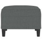 vidaXL Fußhocker Dunkelgrau 70x55x41 cm Stoff vidaXL Fußhocker Dunkelgrau 70x55x41 cm Stoff