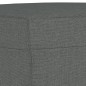 vidaXL Fußhocker Dunkelgrau 70x55x41 cm Stoff vidaXL Fußhocker Dunkelgrau 70x55x41 cm Stoff