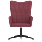 vidaXL Relaxsessel Weinrot Stoff vidaXL Relaxsessel Weinrot Stoff