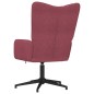 vidaXL Relaxsessel Weinrot Stoff vidaXL Relaxsessel Weinrot Stoff