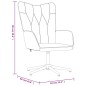 vidaXL Relaxsessel Weinrot Stoff vidaXL Relaxsessel Weinrot Stoff