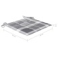 vidaXL Gartenstühle mit Kissen 2 Stk. Massivholz Akazie und Stahl vidaXL Gartenstühle mit Kissen 2 Stk. Massivholz Akazie und Stahl