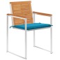 vidaXL Gartenstühle 6 Stk. mit Kissen Massivholz Akazie vidaXL Gartenstühle 6 Stk. mit Kissen Massivholz Akazie