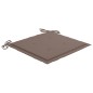 vidaXL Gartenstühle 4 Stk. mit Kissen Massivholz Teak vidaXL Gartenstühle 4 Stk. mit Kissen Massivholz Teak