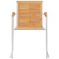 vidaXL Gartenstühle 8 Stk. mit Kissen Massivholz Teak vidaXL Gartenstühle 8 Stk. mit Kissen Massivholz Teak