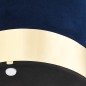 vidaXL Hocker Blau und Golden Samt vidaXL Hocker Blau und Golden Samt