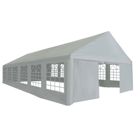 vidaXL Partyzelt PE 6x12 m Grau 