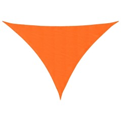vidaXL Sonnensegel Oxford-Gewebe Dreieckig 3x3x4,24 m Orange