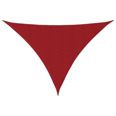 vidaXL Sonnensegel Oxford-Gewebe Dreieckig 3x3x4,24 m Rot