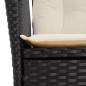 vidaXL 7-tlg. Garten-Essgruppe mit Kissen Schwarz Poly Rattan vidaXL 7-tlg. Garten-Essgruppe mit Kissen Schwarz Poly Rattan