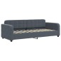 vidaXL Tagesbett Dunkelgrau 80x200 cm Samt