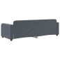 vidaXL Tagesbett Dunkelgrau 80x200 cm Samt