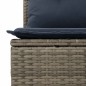 vidaXL 13-tlg. Garten-Sofagarnitur mit Kissen Grau Poly Rattan vidaXL 13-tlg. Garten-Sofagarnitur mit Kissen Grau Poly Rattan