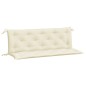 vidaXL Gartenbank-Auflagen 2 Stk. Cremeweiß 150x50x7 cm Oxford-Gewebe vidaXL Gartenbank-Auflagen 2 Stk. Cremeweiß 150x50x7 cm Oxford-Gewebe