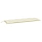 vidaXL Gartenbank-Auflagen 2 Stk. Cremeweiß 150x50x7 cm Oxford-Gewebe vidaXL Gartenbank-Auflagen 2 Stk. Cremeweiß 150x50x7 cm Oxford-Gewebe