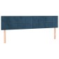 vidaXL Boxspringbett mit Matratze Dunkelblau 120x190 cm Samt vidaXL Boxspringbett mit Matratze Dunkelblau 120x190 cm Samt